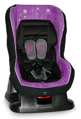 Автокресло Bertoni GRAND PRIX (black&violet dandelion)